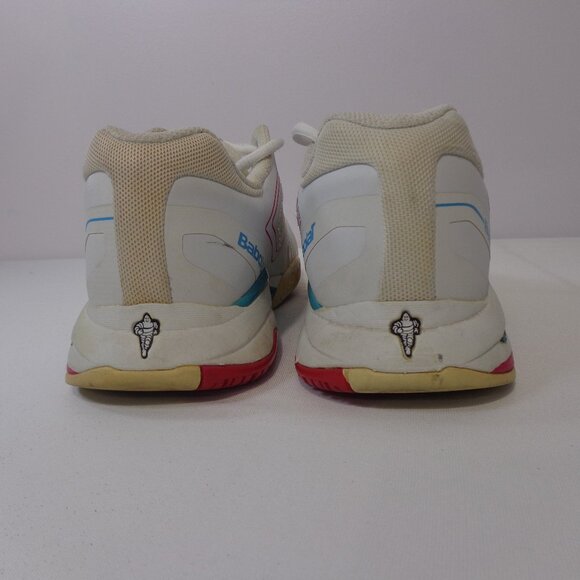 Babolat Propulse Team BPM Tennis Court Shoes White Pink Turquoise Women Size 6.5 - Picture 5 of 7
